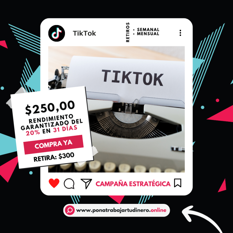 Anuncio Tiktok CAMPAÑA ESTRATÉGICA