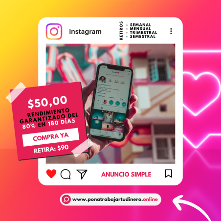 Anuncio Instagram SIMPLE