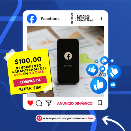 Anuncio  Facebook  ANUNCIO DINÁMICO