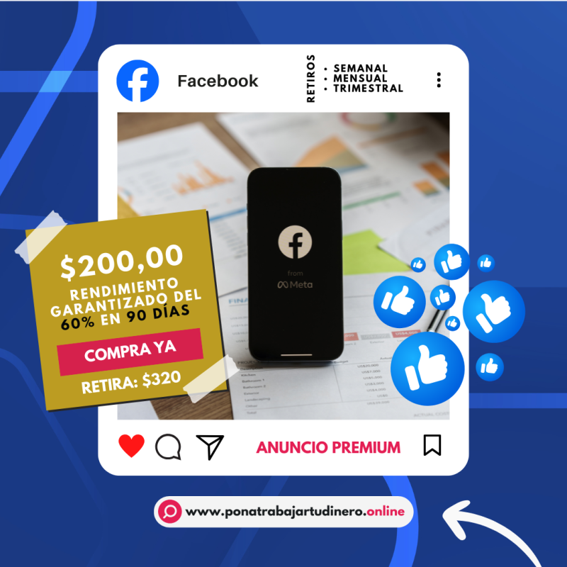 Anuncio  Facebook  PREMIUM