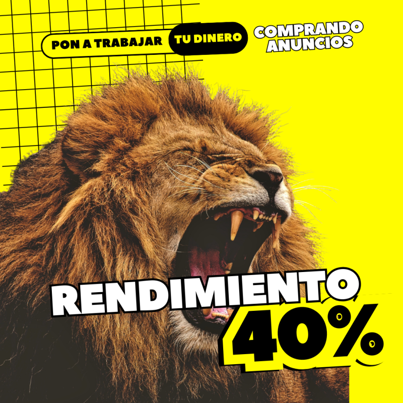 Anuncio de $50 - León Amarillo - Rendimiento 40%