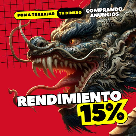 Anuncio de $100 - Dragón Rojo - Rendimiento 15%