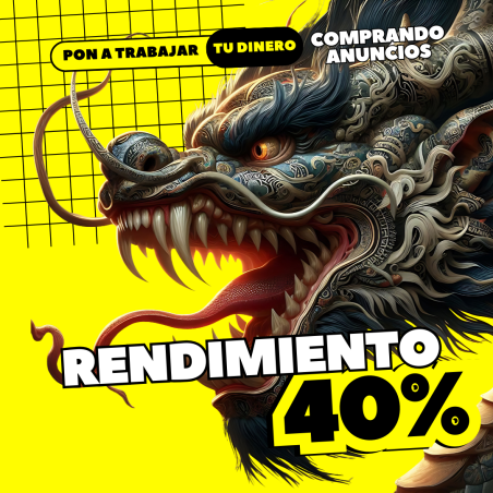 Anuncio de $100 - Dragón Amarillo - Rendimiento 40%